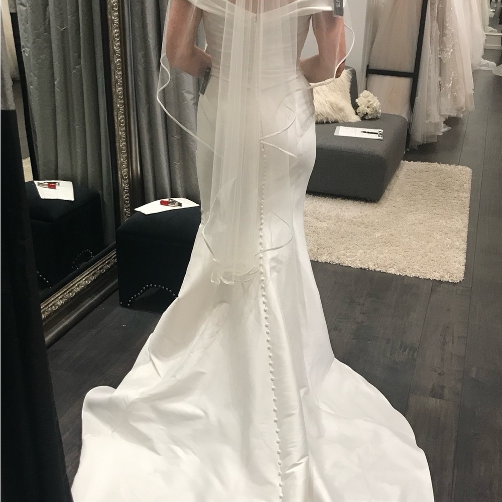 “Marla” Blue by Enzoani wedding gown